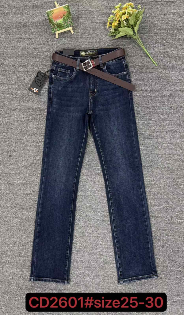 Spodnie damskie jeansy Roz 25-30, 1 Kolor Paczka 10 szt